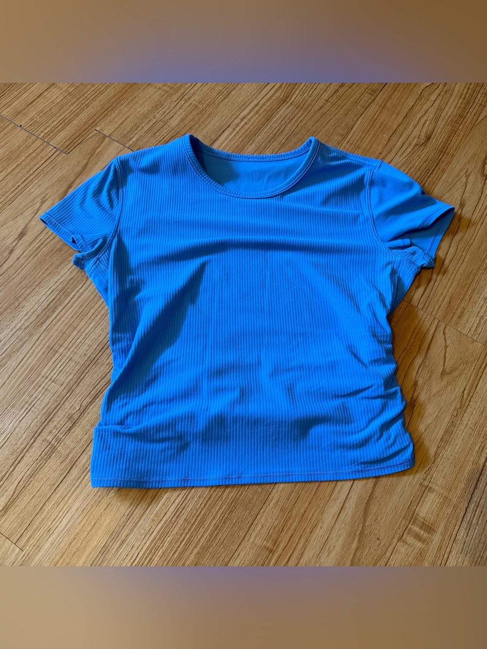 Lululemon All It Takes Back-Twist Ribbed Short-Sleeve Shirt size 8 bundle